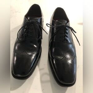 Elegant Black Men's Oxford Dress Shoes